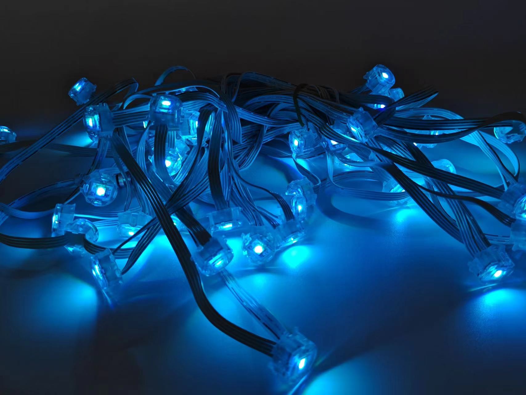 12V 15M LED icicle lights Christmas Light Outdoor Decoration Drop Led curtain String Lights Garden Street Eaves