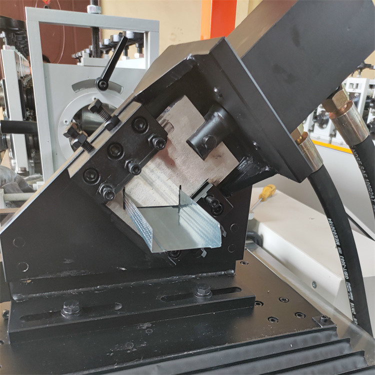 Metal C U Omega Stud And Track Roll Forming Machine For Drywall