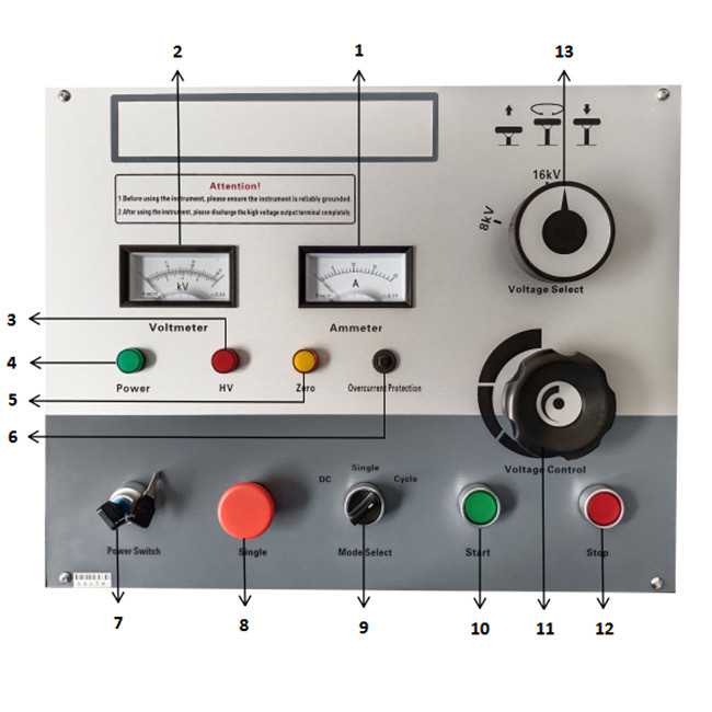 Trolley Portable 8/16/32kV 2000J High Voltage Surge Generator For Underground Cable Fault Location