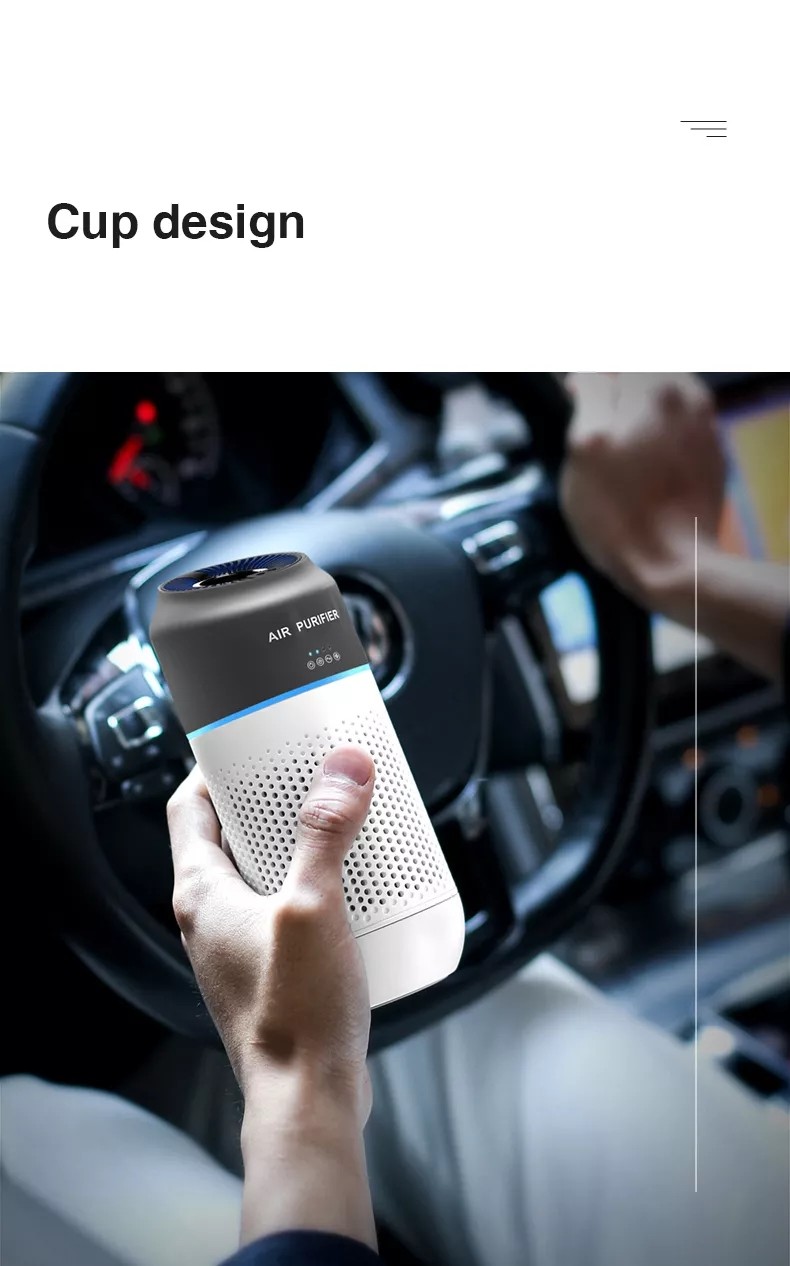 Release Trace Active Oxygen Car Cabin Air Filter 50m3/h For Car Air Purification