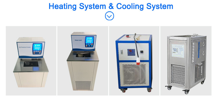 short path distillation heater and chiller