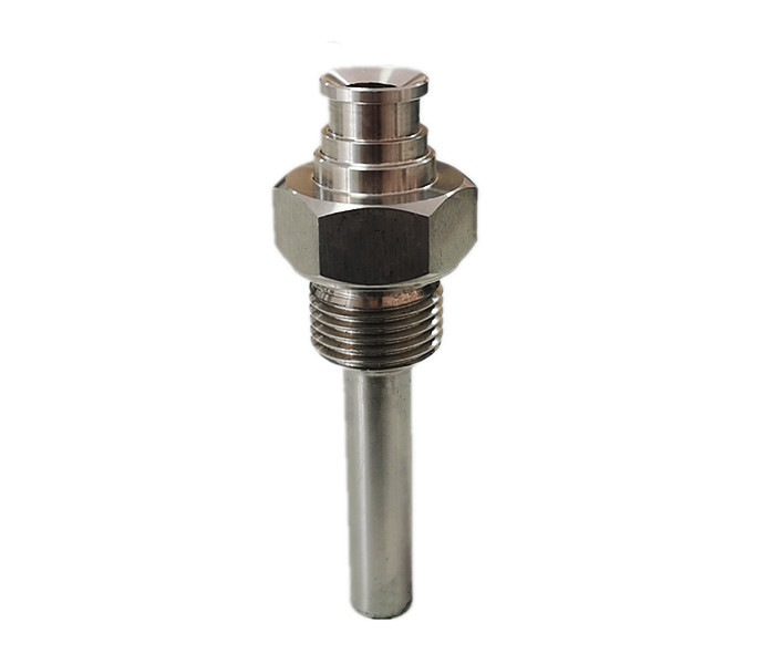 Stainless Steel Fitting SS304 Dive Tube With A Track At The Upper Part Bsp Thread