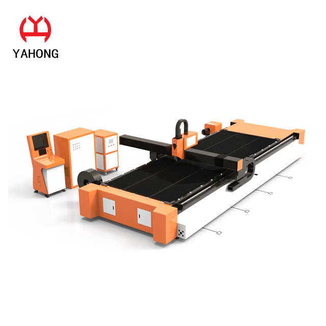 Fast Speed Fiber Laser Pipe Cutting Machine 300mm Rounde Diameter Easy Maintain
