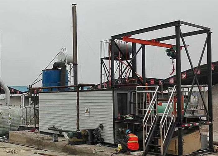 Closed Structure 4t/H 6t/H Bitumen Melting Equipment
