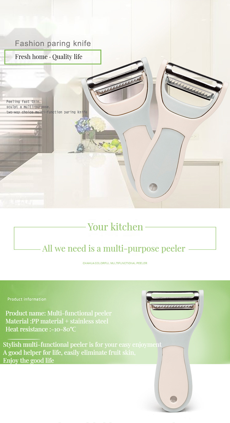 Sustainable Hand Vegetable Slicer with Easy-Grip Handle and Sharp Stainless Steel Blade for Quick