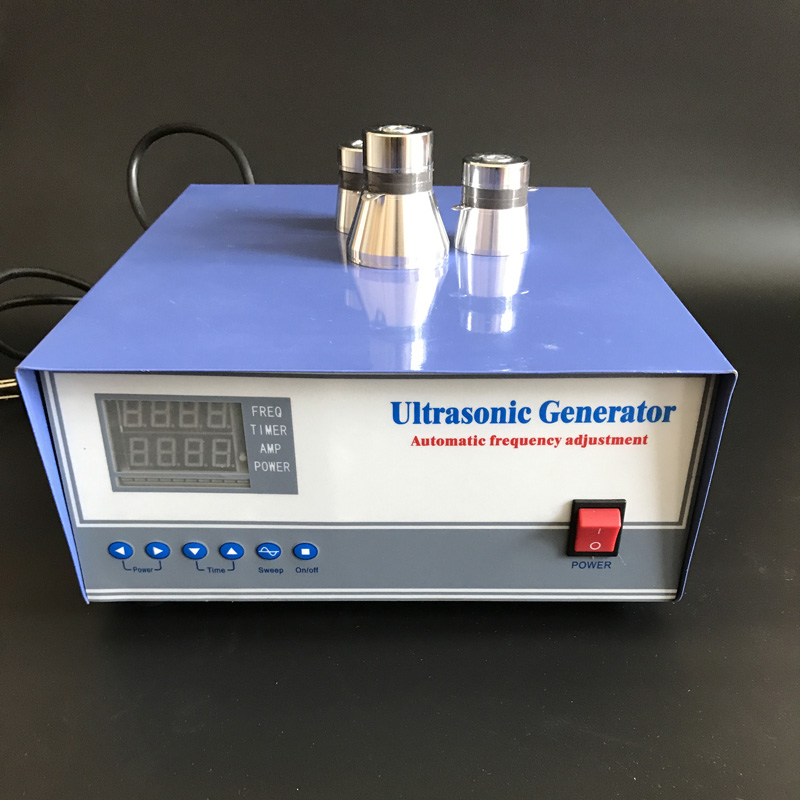 2000Watt ultrasonic waveform generator 28khz/40khz variable frequency ultrasonic generator