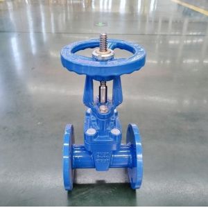 GGG40 DN200 Rising Stem Gate Valve Soft Resilient Seat Valve