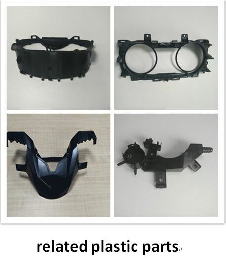 High Performance Molded Plastic Optics Auto Lamp Lid PMMA PC Material