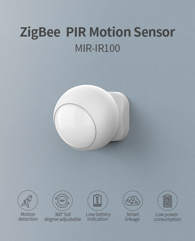 Zigbee Wireless Tuya Smart Motion Sensor Home Security 1 Year Battery