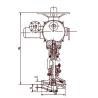Buy cheap Chromium Molybdenum Alloy Steel Electric Valve Actuator, Cut-off Valve J961Y from wholesalers