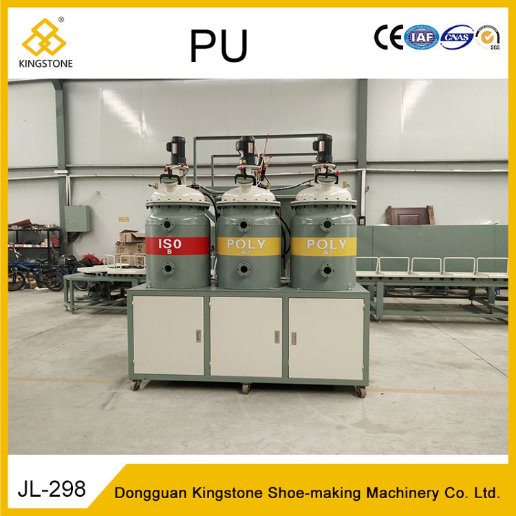 40 Stations Rotary Type PU Pouring Machine For Safety Shoes / PLC Control System