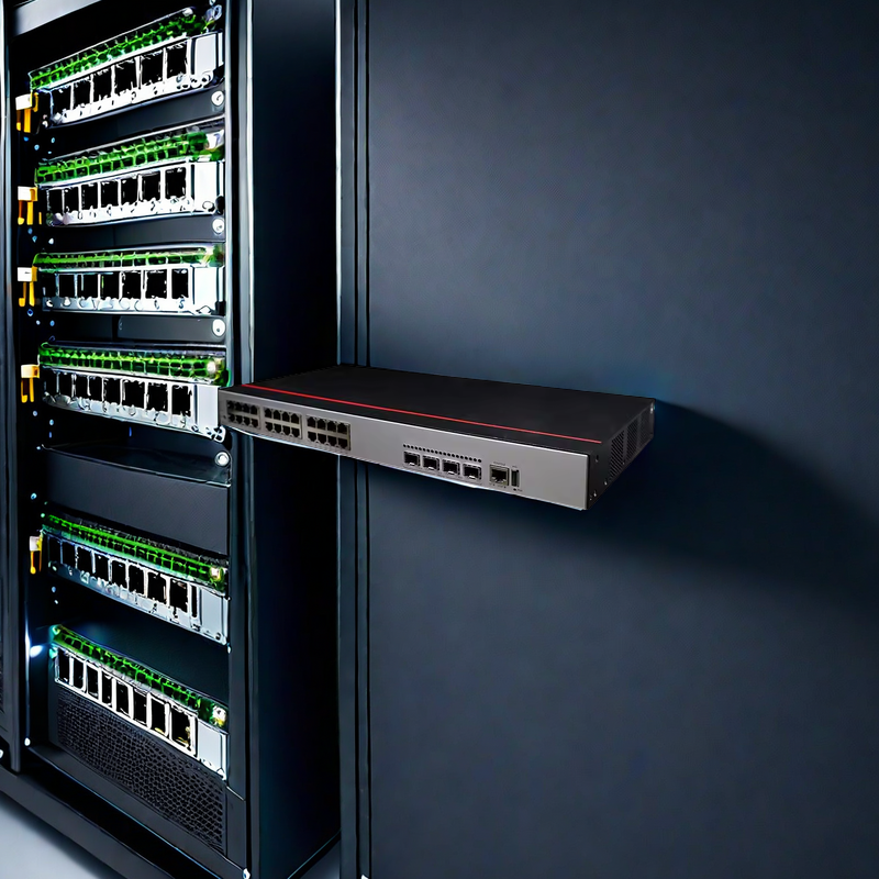 Customizable 48*25GE SFP28 8*100GE QSFP28 Data Center Switch CE6885-48YS8CQ and Customizable with POE function