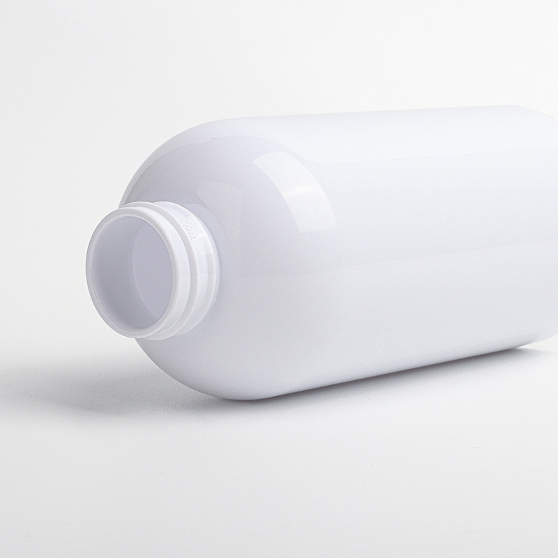 400ml Empty Containers Round Lotion Plastic PET Shampoo And Conditioner Airless Pump Bottle