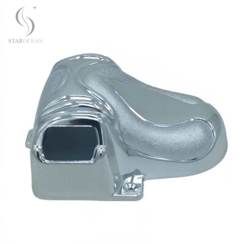 Gold Eco Friendly ABS Material Fixed Handle Coffin Decoration Hardware Wholesale 5#