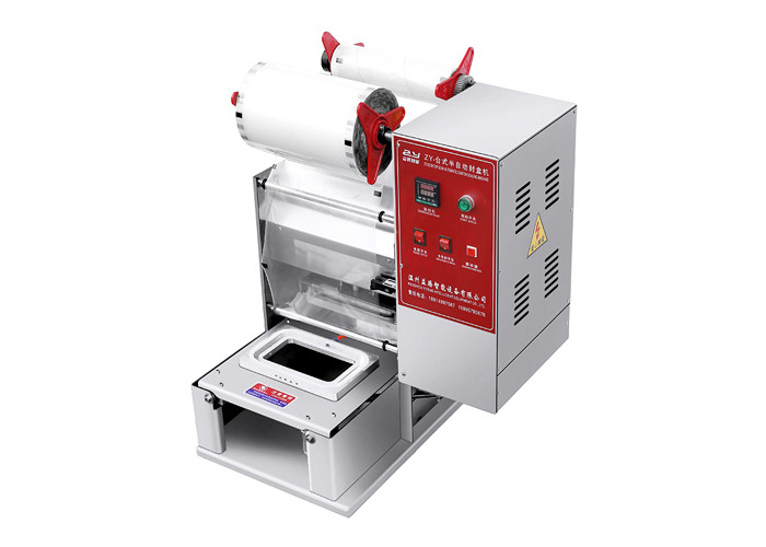 Stainless Steel Semi Automatic Tray Sealing Machine With ISO9001