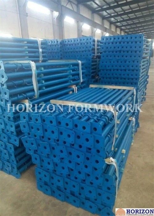 Telescopic Length Scaffolding Steel Prop Q235 Steel Pipe Support Floor Formworks