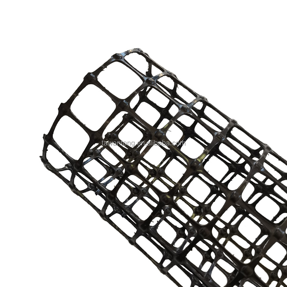 High Tensile Strength 50-50kn PP Biaxial Geogrid for Chinese Road Reinforcement Design