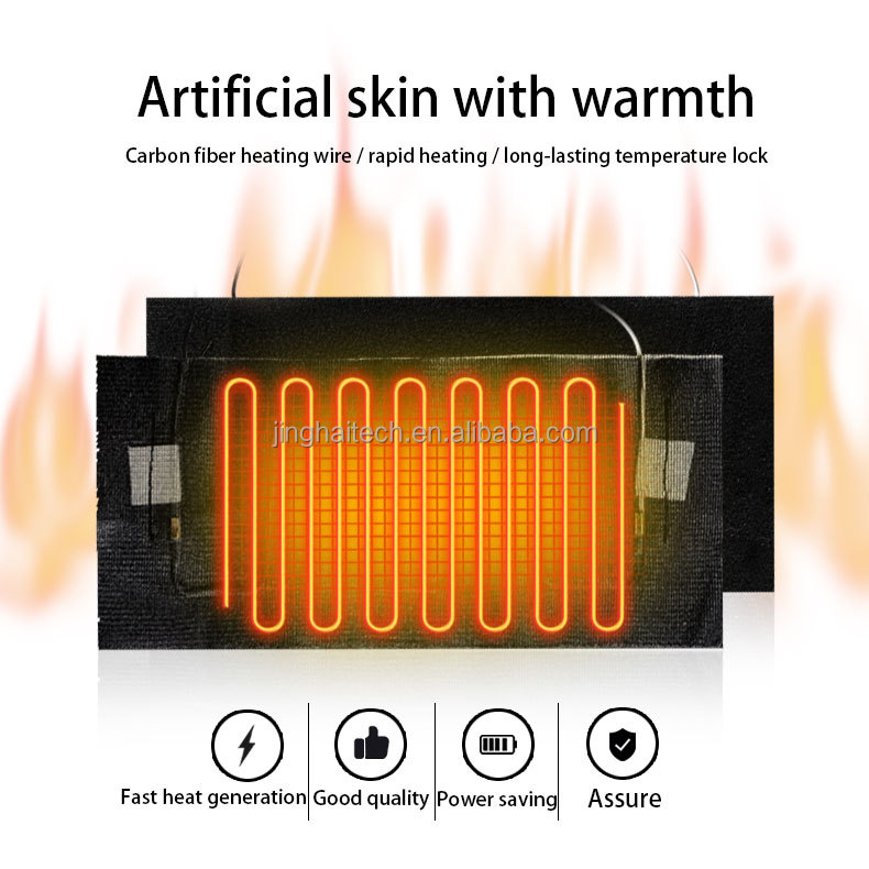 100% Cotton Rechargeable Heated Vest Pants Multifunctional Elastic Waist