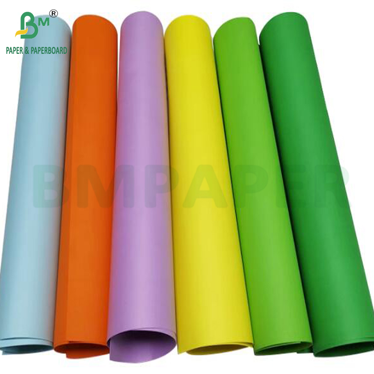 Opaque Offset Blue Green Paper 55-150gsm Light And Dark Colors