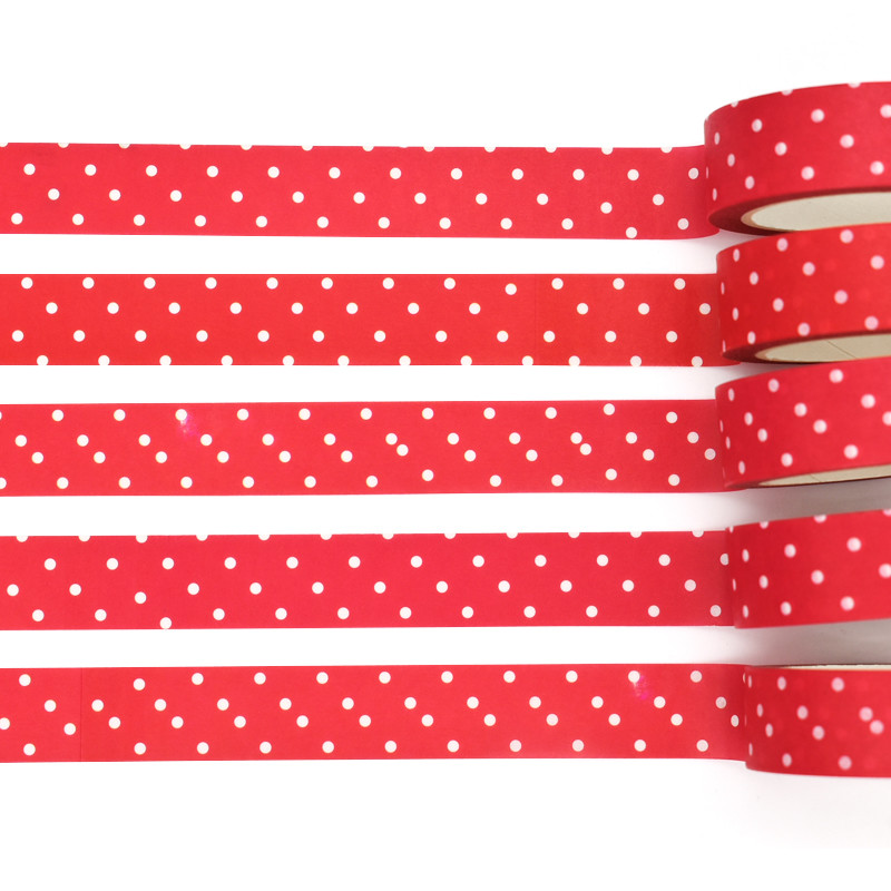Wholesale Chinese Custom Design Your Own Adhesive Paper Washi Tape Manufacturer