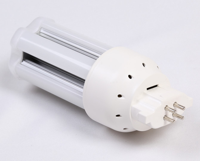 High Efficiency GX24Q LED Bulb 2500 - 6500k Color Temperature 560Lm