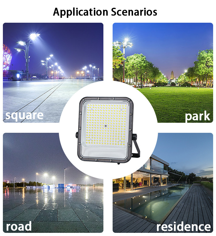 KCD Reflector Outdoor Waterproof Led Flood Light 50W 100w 200w 400w Linear Smart Floodlight