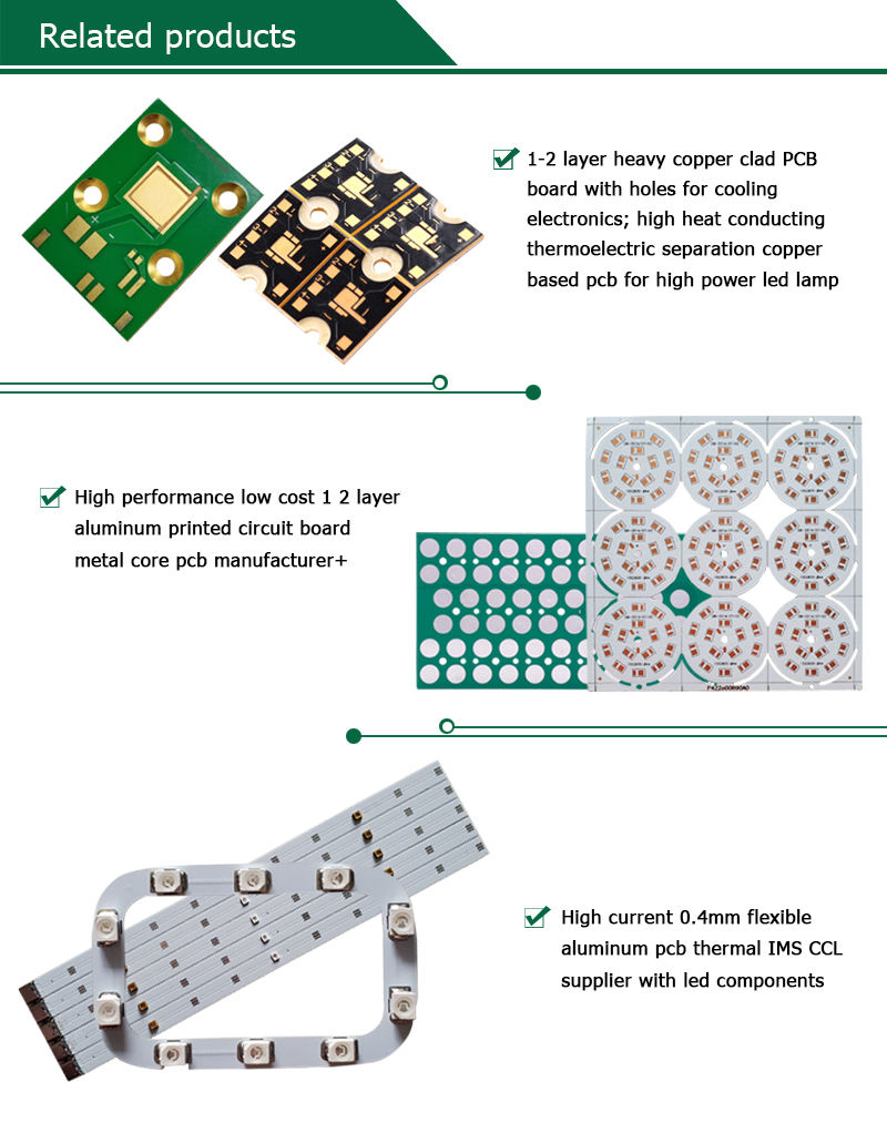 Automotive Lamp Aluminum Substrate PCB Double Sided Flexible Control Board