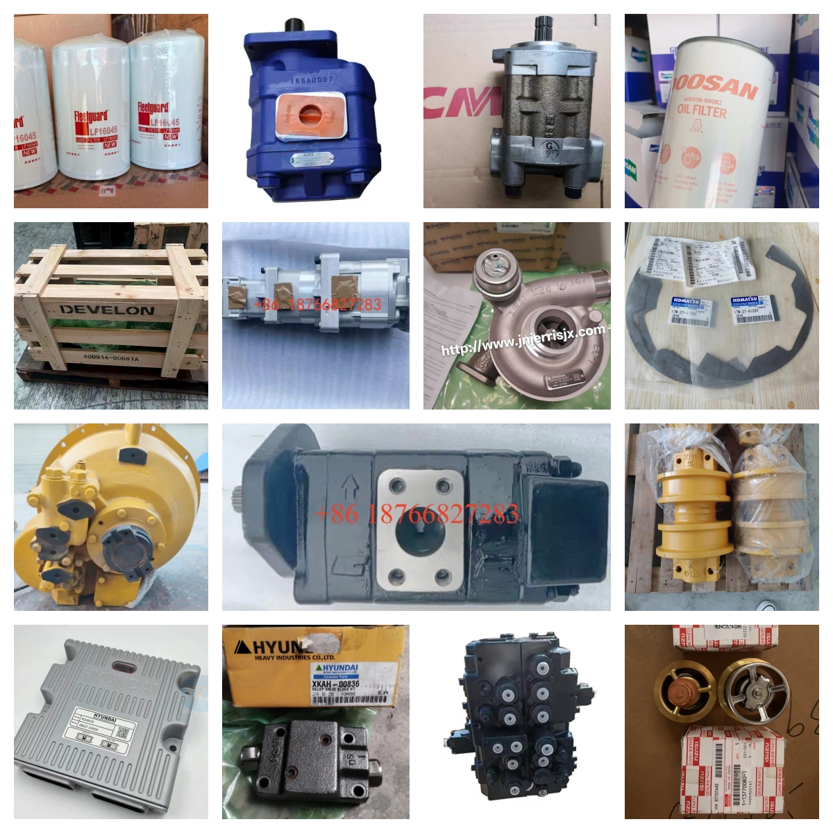 Hydraulic gear pump 07446-66103 work pump for SHANTUI SD32 bulldozer
