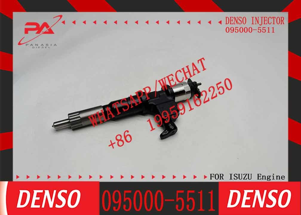 Factory Price 6WG1 Engine Common Rail Injector 095000-5510 095000-5511 For Isuzu Diesel Fuel Injector