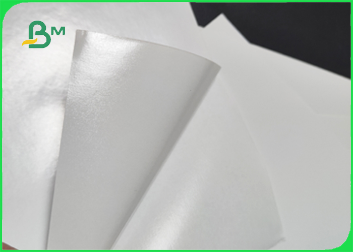 75gsm 80gsm Glossy Cast Coated Paper For Sticker 24 x 36inch Self - adhesive