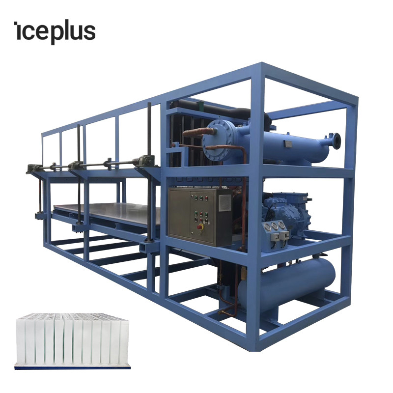 Energy Saving Ice Block Making Machine Low Power Consumption Eco Friendly