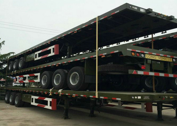 3 Axle Flatbed Container 