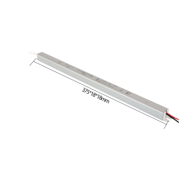 Ultra Slim LED Power Supply 20mm Thick Aluminum House 24v 72w