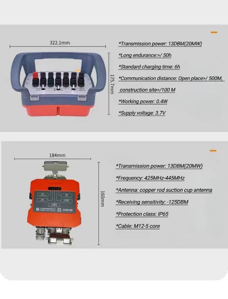 Universal Concrete Pump Remote Control For Schwing SANY Zoomlion Xugong
