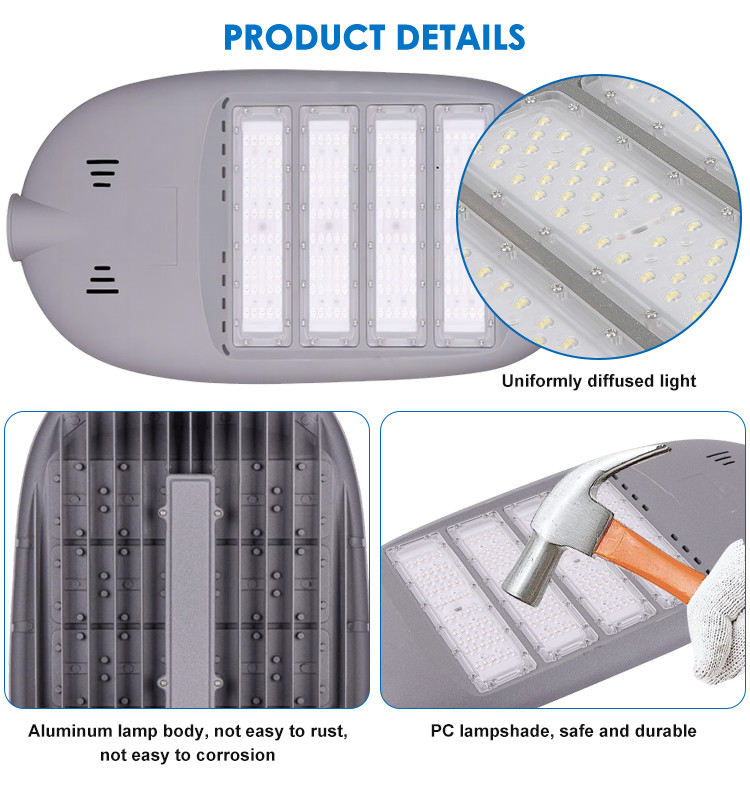 Intelligence Safety Outdoor Pole Mounted LED Street Light