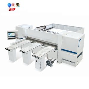 Buy cheap Durable CNC Wood Cutting Machine 23kW Automatic Panel Saw product