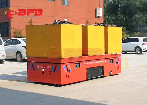 Material Handling Trolley 100t Electric Transfer Cart Company Shipyard Equipment