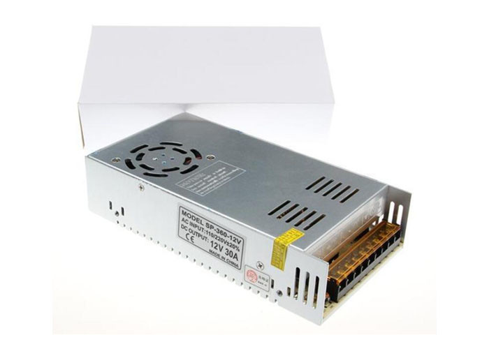 350 Watt Power AC DC Switching Power Supply For LED Lights , Long Lifespan