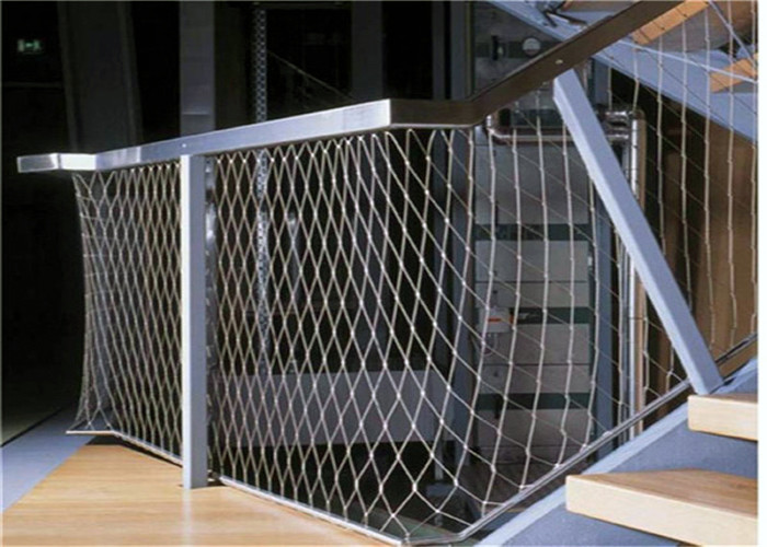 Stainless Steel 5mm Balustrade Wire Mesh Safety Netting