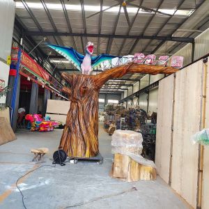Animatronic Dinosaur Gate Customization For Shopping Mall