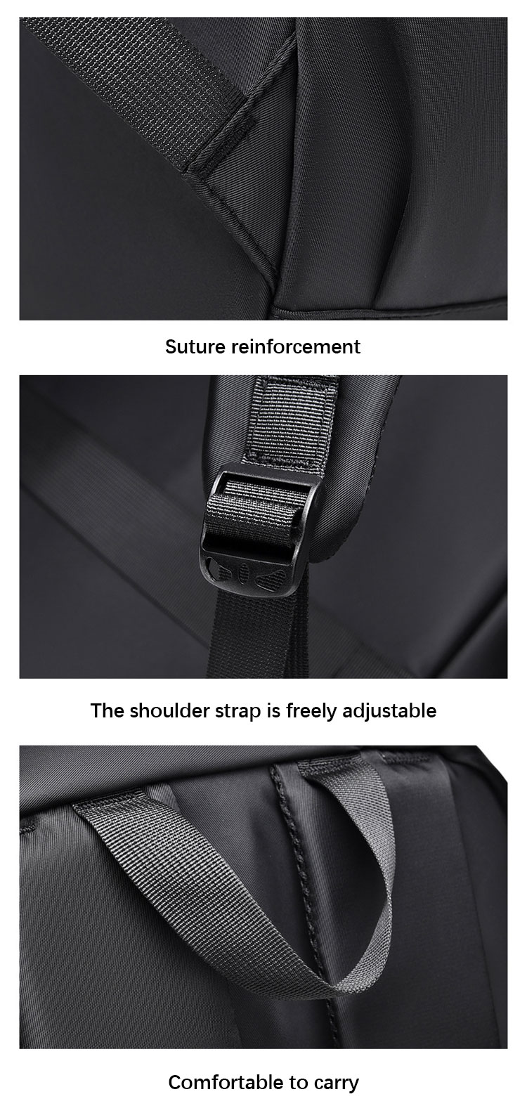 Men Women Business Computer Backpack Convenient Lightweight with USB Interface