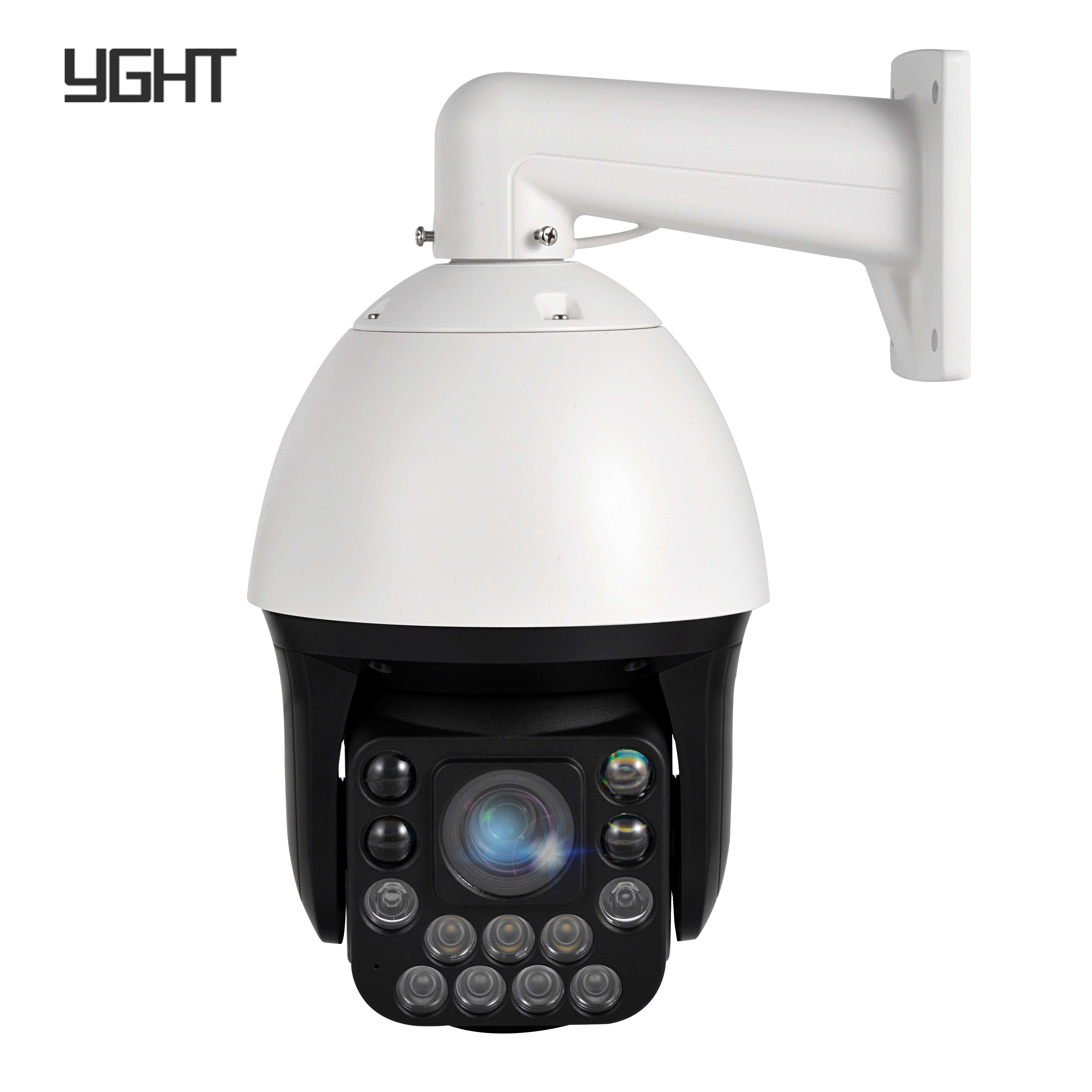 ODM HD Smart CCTV PTZ Wifi IP Camera 3MP Full Color 200m Visibility