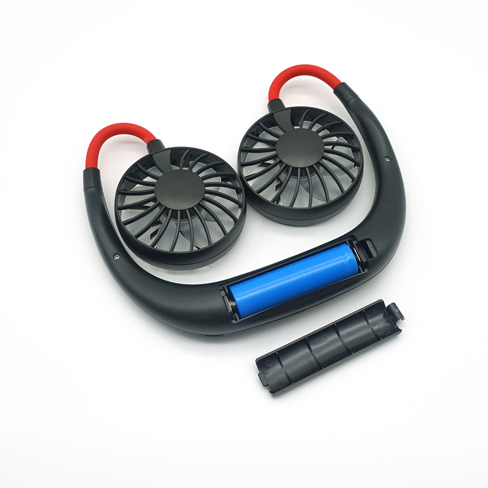 Winds Adjustable 1200mAh 260mm USB Neck Fan