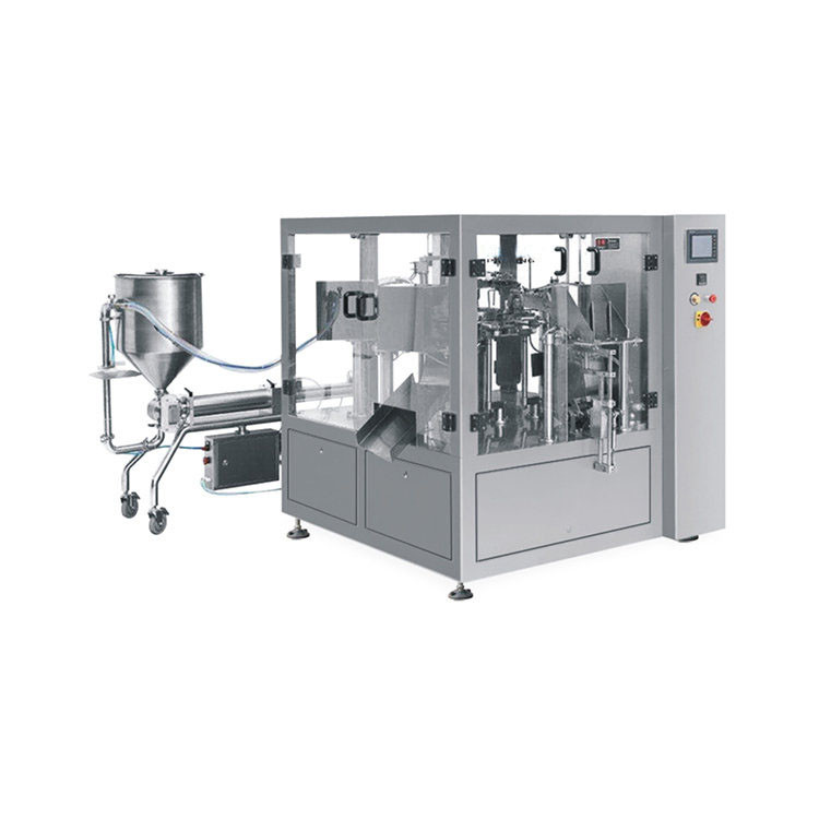 Premade Automatic Liquid Packing Machine 1000ml - 3000ml Large Liquid Pump