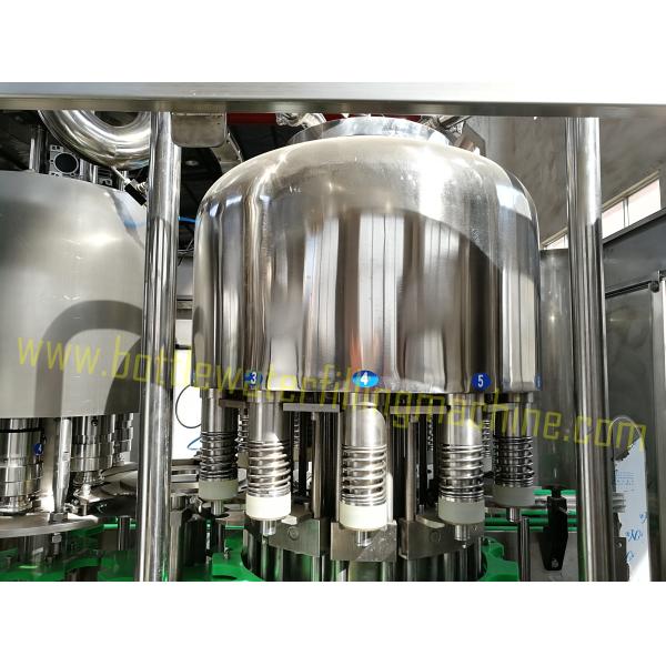 PLC + HMI Control Water Bottle Filling Machine / Automatic Bottle Capper