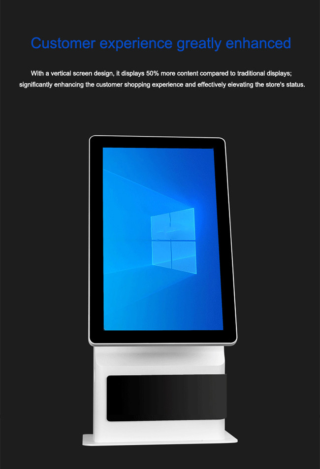 27in Restaurant Self Ordering Kiosk 1920x1080 Food Ordering Kiosk