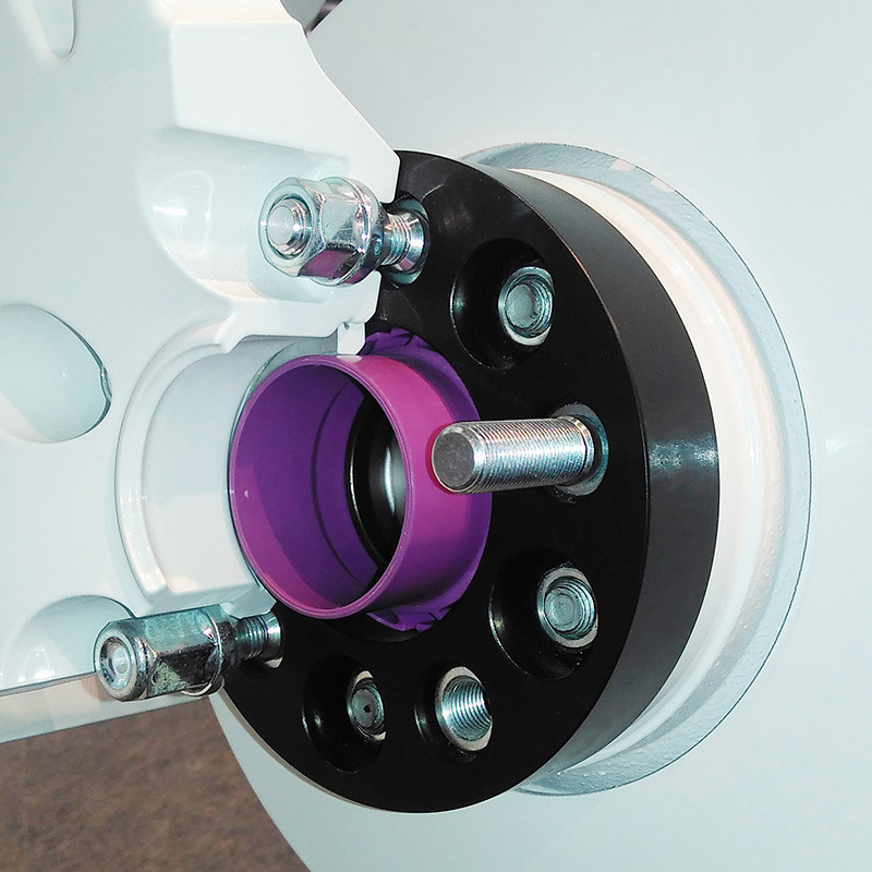 Forged Aluminum Billet 15mm Hubcentric Wheel Spacers For SUBARU PCD 5x100 To 5x114.3