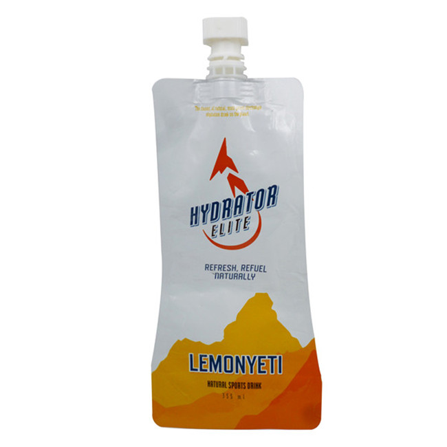 Custom wholesale jam bag plastic nozzle self-supporting bag