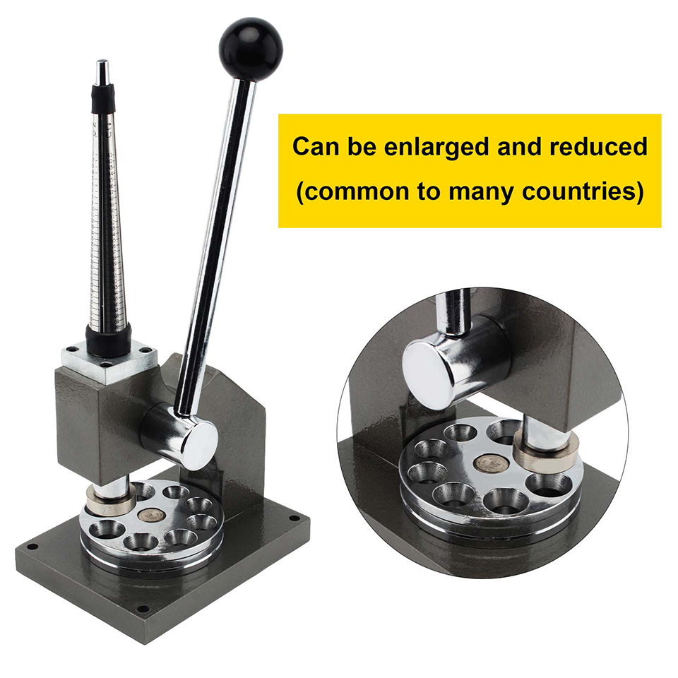 Black US Sizes 1-14 Ring Reducer Tool 8 holes Vertical mandrel