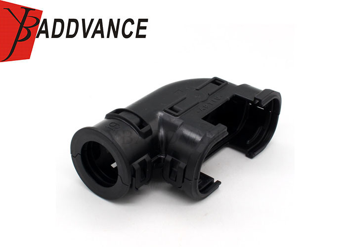 PA66 GF15 Automotive Electrical Connector Cover Black Color For Connector